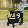Baby Trend Expedition 2in1 Stroller Wagon PLUS with Canopy, Modern