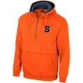 thumbnail image 2 of Men's Colosseum Orange Syracuse Orange Half-Zip Hoodie, 2 of 3