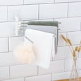 thumbnail image 3 of Toallero giratorio de acero inoxidable para pared, sin agujeros, para baño y cocina., 3 of 7
