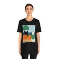 thumbnail image 3 of Beach Cat Unisex Jersey Short Sleeve T-shirt - Cre8ta, 3 of 4