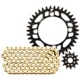 thumbnail image 2 of Tusk 215270011840ef-53cf78 Chain and Sprocket Kit - Aluminum Rear/Gold X-Ring Chain Black Rear Sprocket For Suzuki RMZ450 2005,2007, 2 of 4