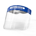 thumbnail image 1 of 10 protectores faciales de seguridad, diadema de protección integral con lente antivaho transparente, ligero, 1 of 2