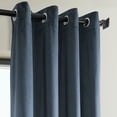 thumbnail image 5 of HPD Half Price Drapes London Blue Grommet Heritage Plush Velvet Room Darkening Curtains for Bedroom & Living Room Curtains(1 Panel),Window Curtains,108 inches long,Grommet Curtains & Drapes,50W X 108L, 5 of 10