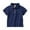 Navy, variant on Ticikt Boys Short Sleeve Polo Shirts, Solid Lapel Collar Button Casual Primary School Uniform Tops for Kids,2-3 Years
