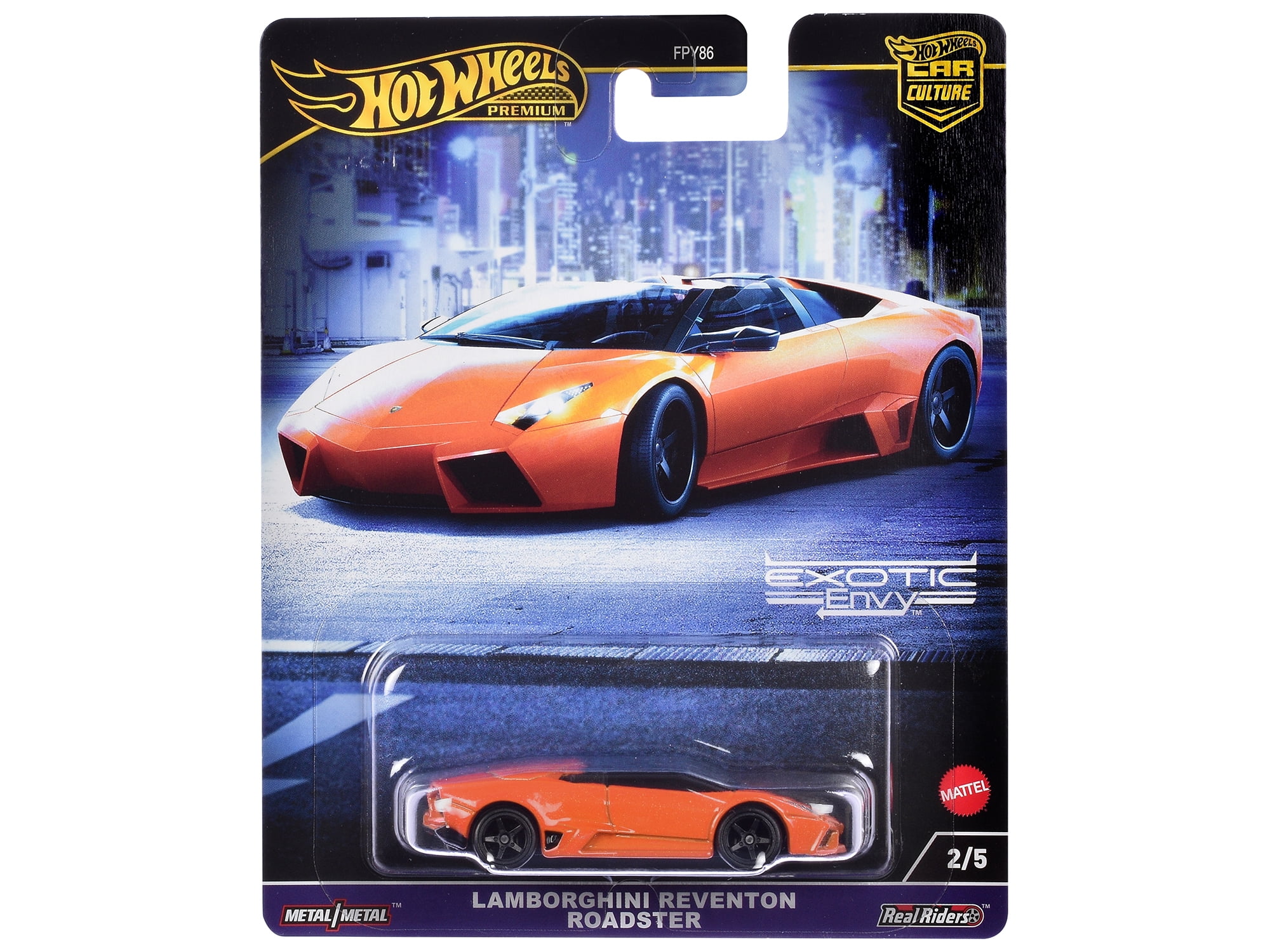 Hotwheels  Exotic Envy Set Car Culture 2024 Series G Diecast Model Cars - 5 Piece