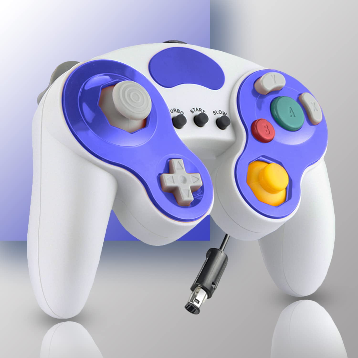 Classical Gamepad for Nintendo Switch GameCube/Wii U/Wii with HD Vibration, TURBO Function, 1.8m