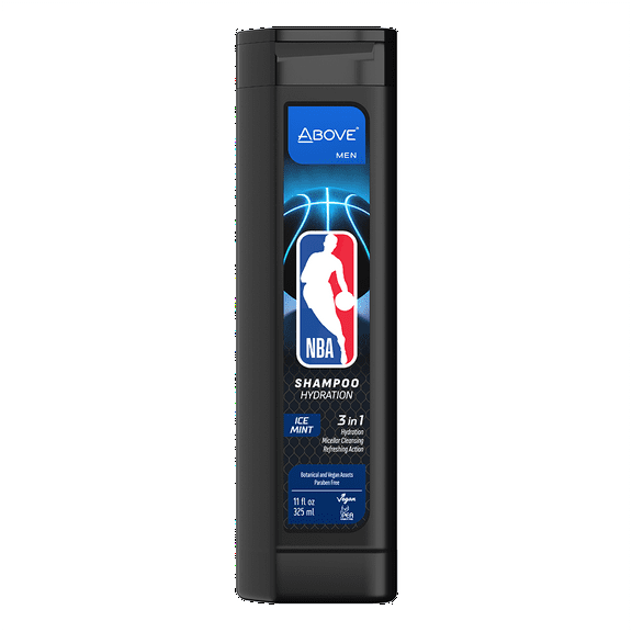 ABOVE NBA MEN ICE-MINT SHAMPOO HYDRATION 3X1