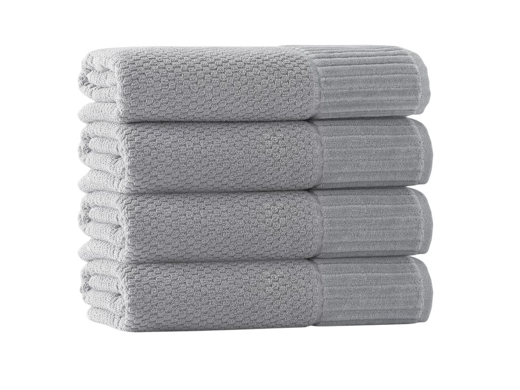 Enchante Home 2-Piece Anthracite Turkish Cotton Bath Sheet (Timaru) in the Bathroom  Towels department at