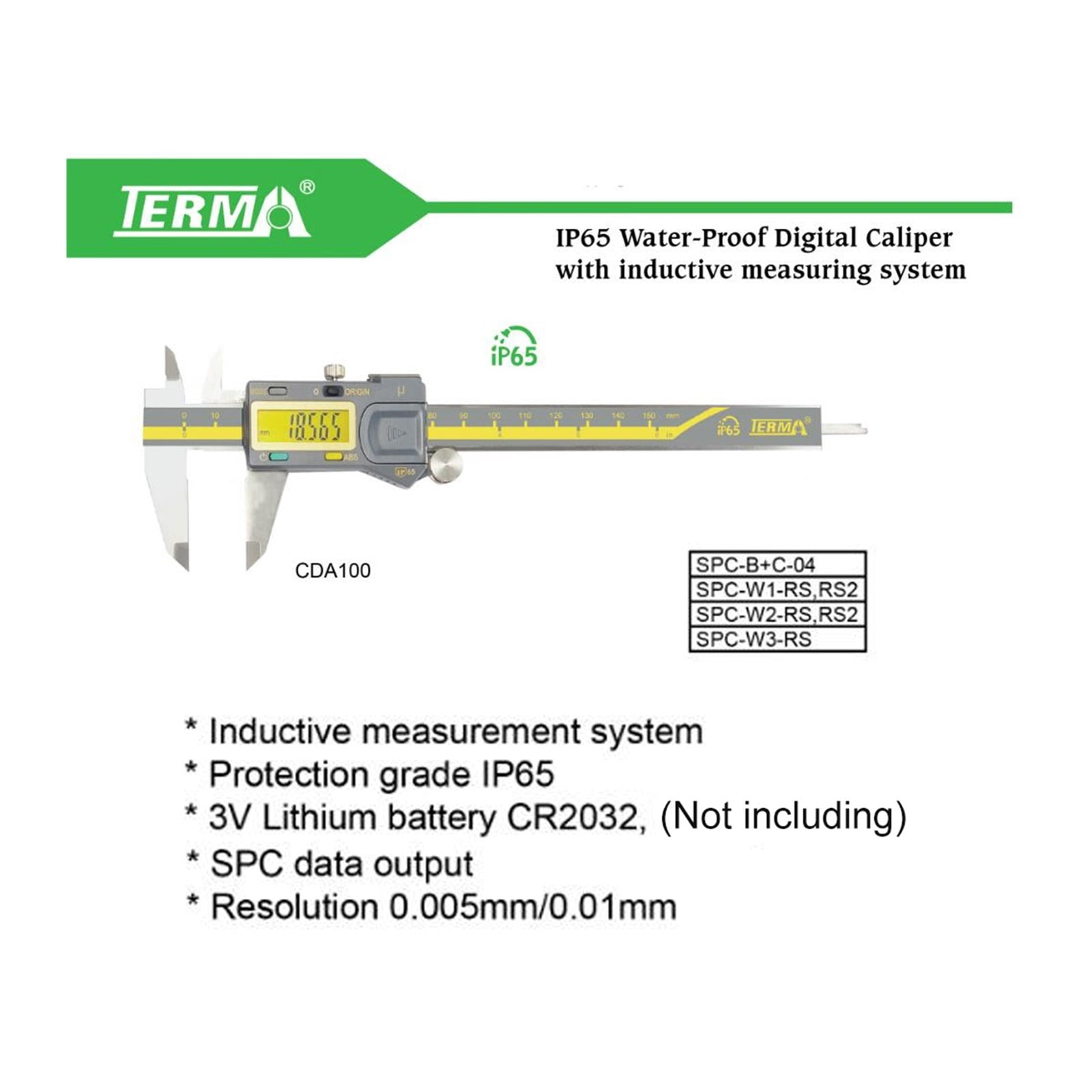 0-150mm 6inch 200mm 300mm 0.005mm ABS Origin Digital Caliper IP54 Water Proof Electronic Vernier Caliper Micrometer Gauge ,Complete Kit