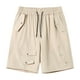 thumbnail image 1 of pstuiky Pantalones cortos deportivos para hombre, Pantalones cortos de verano para hombre, informales y cómodos, con bolsillo y cintura elástica y cordón ajustable. Pantalones cortos cargo, 1 of 2