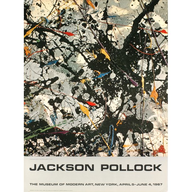 Jackson PollockLucifer1967 Poster