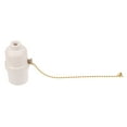 thumbnail image 3 of ETHZZLE 1Pcs Gold Cylindrical Ceiling Light Lamp Holder with Pull Chain for Workshop and Basement 11.8X1.2X0.4in, 3 of 8
