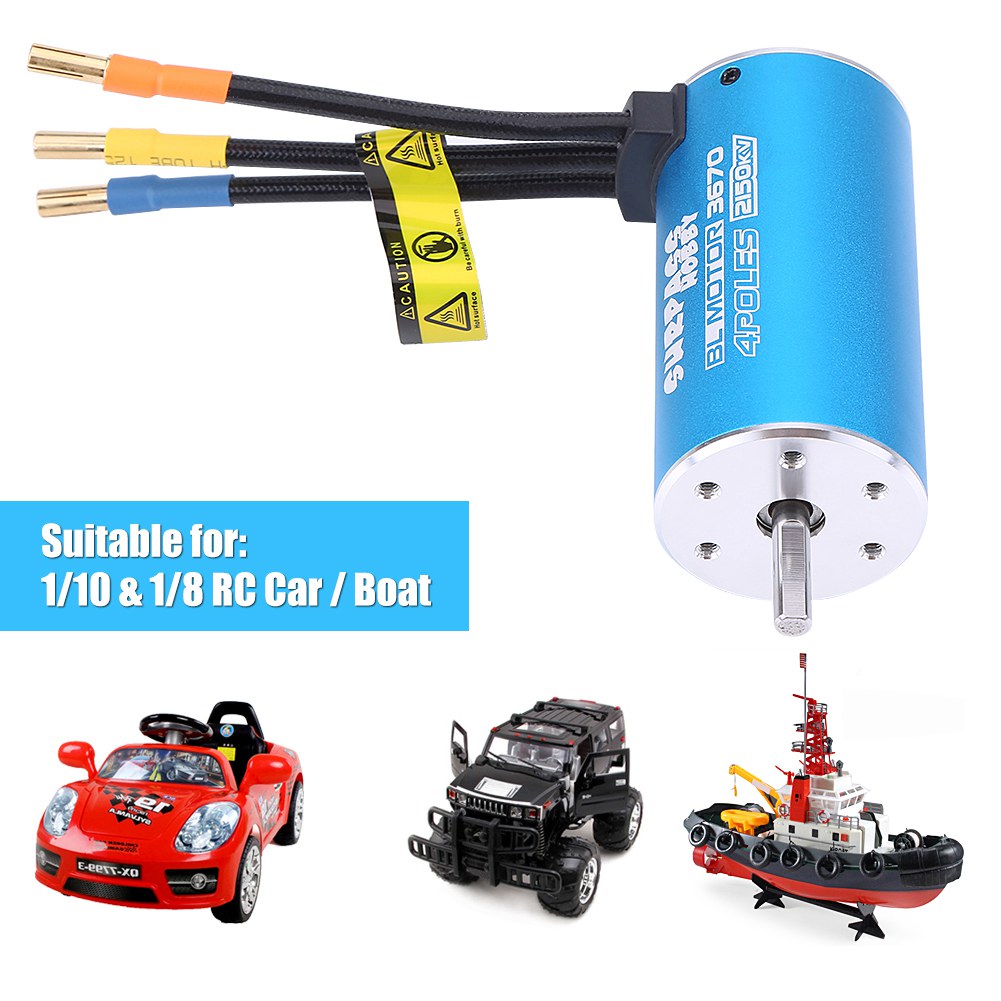 YLSHRF 4 Poles 3670 2150KV Motor + 80A Electronic Speed Controller For