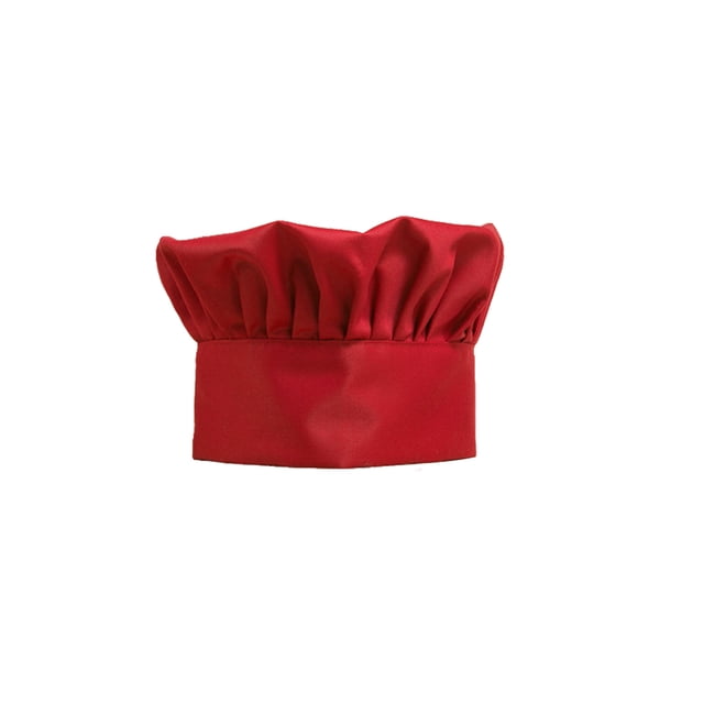 Sombrero de Chef alto de 2 piezas, sombreros de cocinero profesionales de varios colores, uniforme de trabajo multifuncional para panadería, Herramientas y accesorios para hornear rojo brillante Toystoory HA012082-04