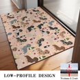 thumbnail image 3 of Black Cute Dachshund Dog and Wine Door Rugs,Washable Non Slip Door Mats Indoor,Decorative Door Mats,Entry Mat Indoor for Entrance,Bedroom,Kitchen,Bathroom,20"x32", 3 of 6