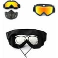 thumbnail image 5 of JASGARDE Motorcycle Goggles, Dirt Bike ATV Motocross Goggle Mask, Combat Tactical Military Goggles, Paintball CS Mask Goggle, 5 of 5