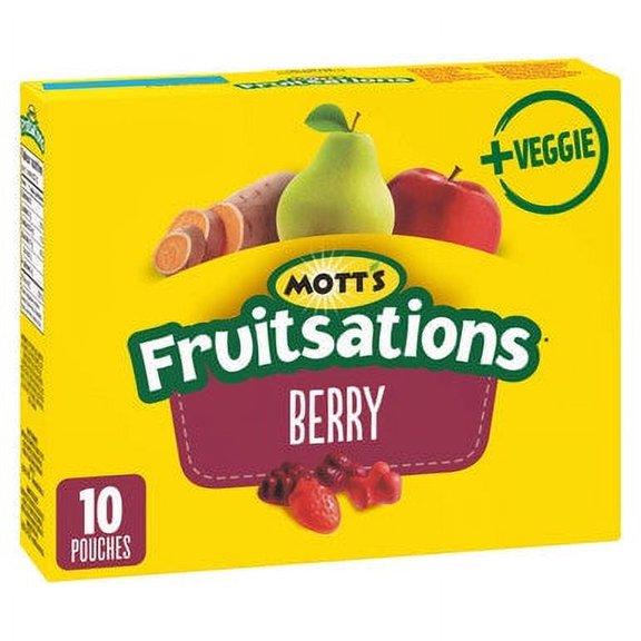 Mott's Fruitsations   Veggie Gluten Free Berry, 10ct, 226g/8oz