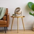 thumbnail image 3 of IRIS WOOZOO Fan, Small Oscillating Desk Fan, Table Air Circulator, Fan for Bedroom, 3 Speeds, 52ft Max Air Distance, 11.5 Inches, 112° Adjustable Tilt, 35 db Low Noise, Beige, 3 of 6