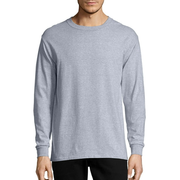 Hanes - Hanes Men's and Big Men's ComfortSoft Long Sleeve Tee, Up to ...