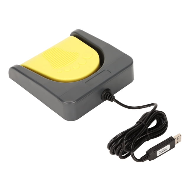 Interruptor de pie USB controlador gratuito pedal programable para juegos de computadora, El control de un pedal admite MIDI combinación de accesos directos personalizados para ,
