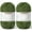 2 Army Green, variant on 2 Pack Fluffy Velvet Yarn for Crocheting,Chunky Chenille Blanket Yarn for Crochet,Soft Fuzzy Puzzle Yarn for Knitting,(100g/3.53oz Each) Bulky Thick Amigurumi Crochet Yarns