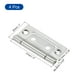 thumbnail image 2 of 4Pcs 2x1 Pulgadas Bisagra de Puerta Sin Mortaja Sin Ruido, Tono Plateado, 2 of 5