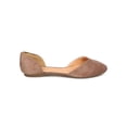 thumbnail image 2 of New Women Betani Abela-7 Faux Suede Pointy Toe d'Orsay Ballerina Flat, 2 of 6