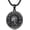 Memento Mori-1-Black, variant on Memento Mori Necklace 925 Sterling Silver Gothic Skull Stoicism Jewelry Gifts for Men Women 22+2 Inch Chain