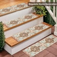 thumbnail image 6 of Non Slip Carpet Stair Treads for Wooden Steps Indoor, 4 Pack Stair Runners Covers Staircase Step Rugs Stair Mats for Kids Elders and Dog, 6 of 6
