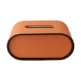 thumbnail image 1 of Funda para caja de pañuelos, caja para pañuelos, soporte para caja de pañuelos de papel, dispensador de pañuelos creativo de lujo ligero, soporte para Naranja, 1 of 8