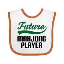 Inktastic Future Mahjong Player Boys Baby Bib