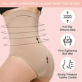 thumbnail image 3 of Lilvigor Shapewear Knickers Hi-Waisted Seamless Control Bodyshaper Butt Lifter Control Knickers Slimming Briefs for Women, 3 of 6