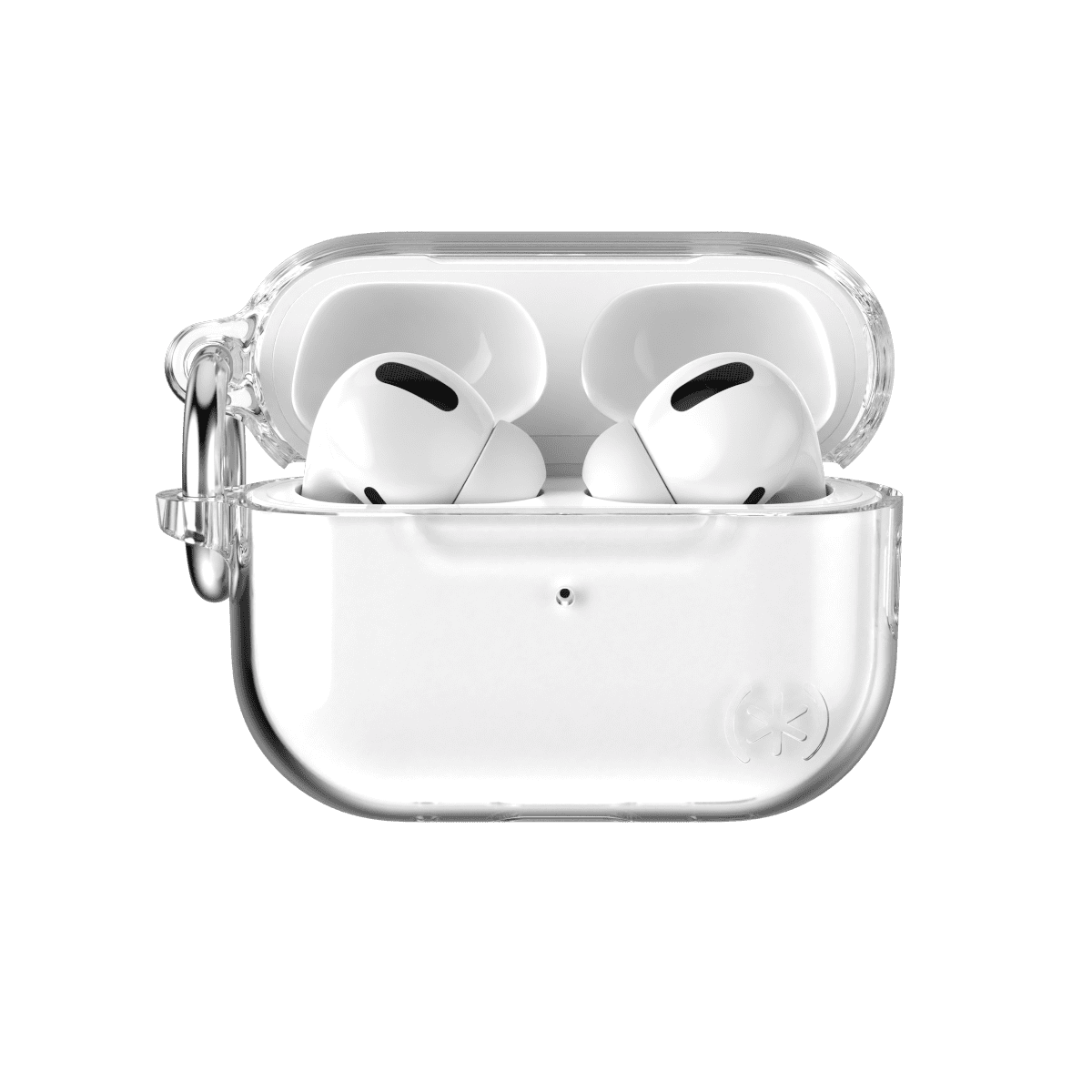 Speck Airpods Pro 2ND GEN Presidio Clear case in Clear/Bright Silver