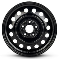 New OEM Replacement Wheel 16x6.5 in for 2011-2017 Nissan Quest Painted Black 16 inch Steel Rim