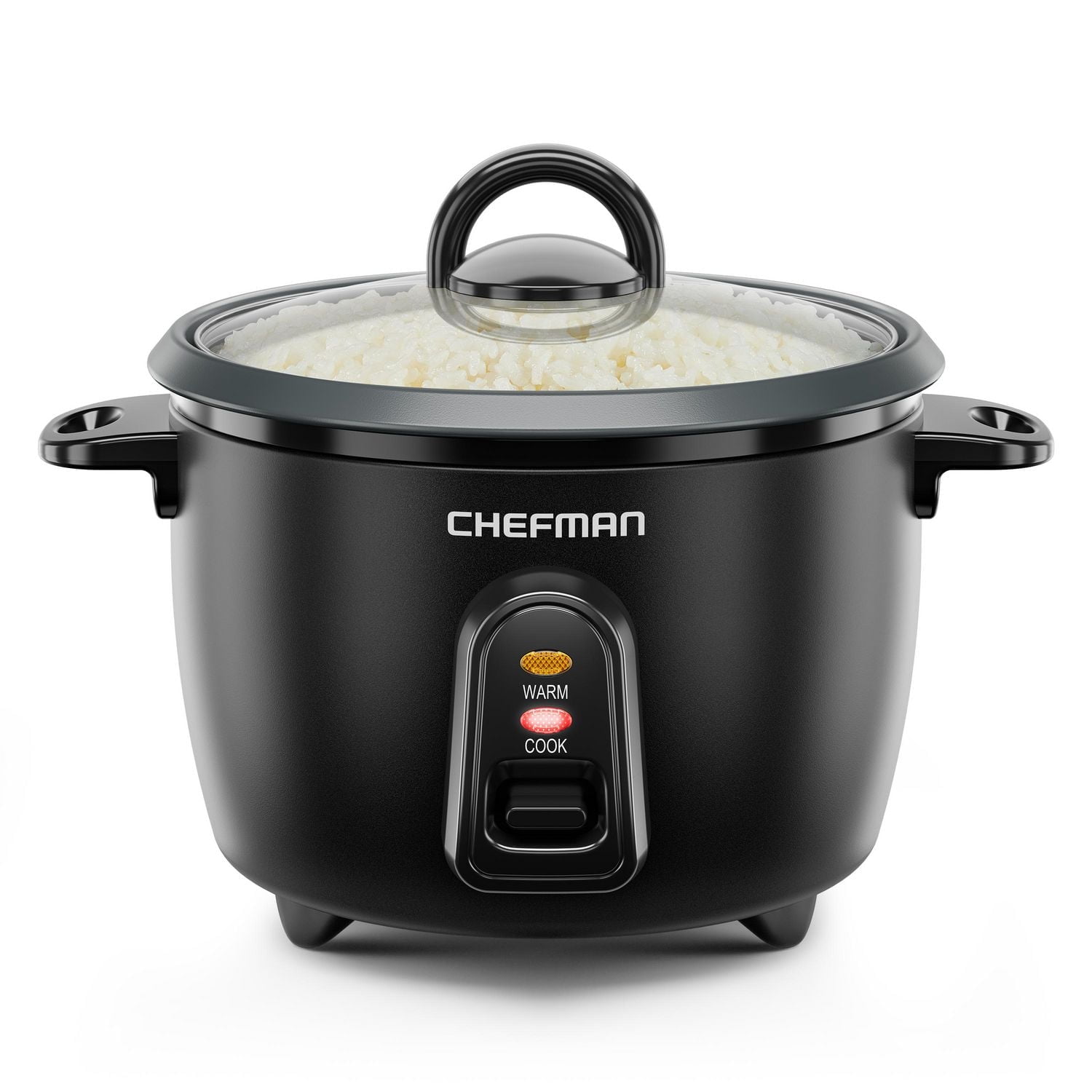 Chefman One-Touch 2.4L (Cooked) Rice Cooker, with Automatic Keep Warm and Nonstick Cooking Pot