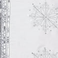 thumbnail image 2 of Vickerman Decorative 14" x 20" Banded Snowflake Pillow, 2 of 4