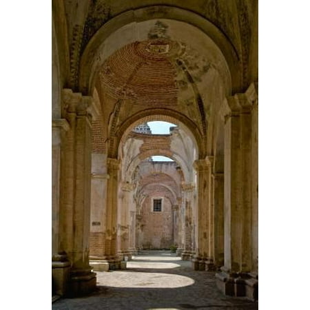 Interior Ruins of San Jose Cathedral in Antigua Guatemala Journal: 150 Page Lined Notebook/Diary