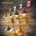 thumbnail image 3 of Wall lamp Modern wall lamp Color Wall lamp Attic wall lamp with on/off light American country living room Study lamp (without lamps) Gray, 3 of 4