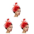 thumbnail image 1 of Minnieouse Tocados de boda con flores para el pelo, mano de obra exquisita, estilo Retro, fiesta, tocado nupcial, compromiso, malla, Clip grande Type1 NO1, 1 of 6