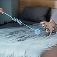 thumbnail image 3 of 3 Packs Self Playing Cat Toy with Teaser Stick Interactive Hanging Ball Elastic Rope Adjustable Length for Indoor Cats Window Door Cats Tree Exercise Hunting Jumping Climbing Fun Pet Toys, 3 of 5