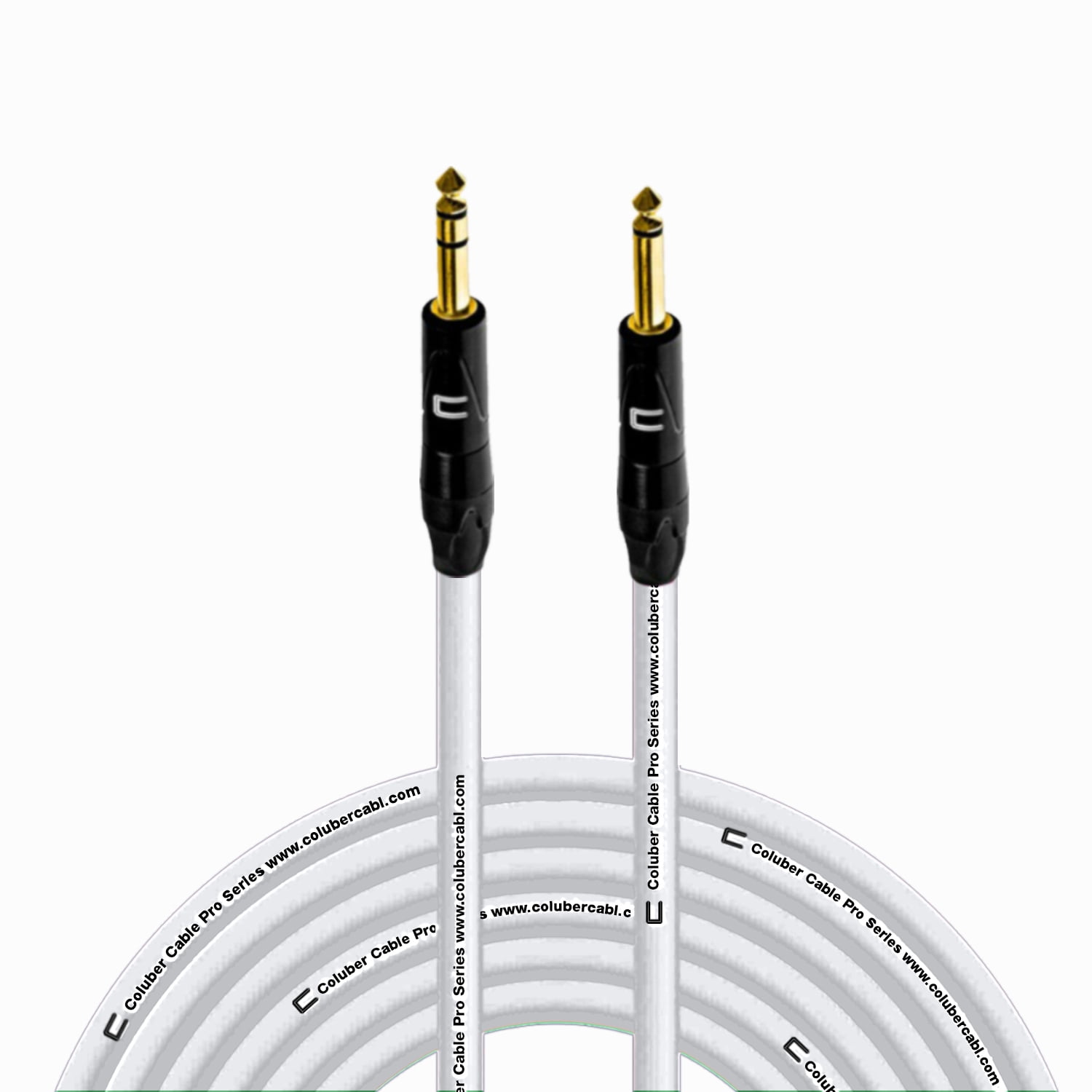 Cavo Chitarra Angolo Retto Mophead 15 Piedi - Jack 1/4 Maschio-maschio, Intrecciato, Verde/bianco, MOP-IC15004