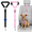 Pink, variant on 2 Pack Adjustable Dog Car Seat Belt Harness Set, Heavy Duty Nylon Pet Safety Leash with Elastic Buffer & Metal Buckle, Vehicle Seat Belt Restraint for Dogs (Black + Color Options)