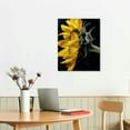 thumbnail image 2 of COMIO Canvas Prints Wall Art For Home and Office Wall Decoration Sunflower Side View Canvas Artwork Print Painting Picture Flower Modern Abstract Wall Art for Living Room Bedroom Kitchen, 2 of 4