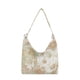 thumbnail image 2 of Bolso tote de lona para mujer | Bolso bandolera de gran capacidad | Estilo cubo con ribete de borlas | Colores negro, verde y azul, 2 of 6