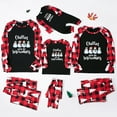 thumbnail image 2 of Jenny Family Matching Christmas Pajamas, "Chillin With My Snowmies" Snowman Print, Holiday Sleepwear PJs, Men Women Kids Baby Dog, Plus Size, 2 of 7