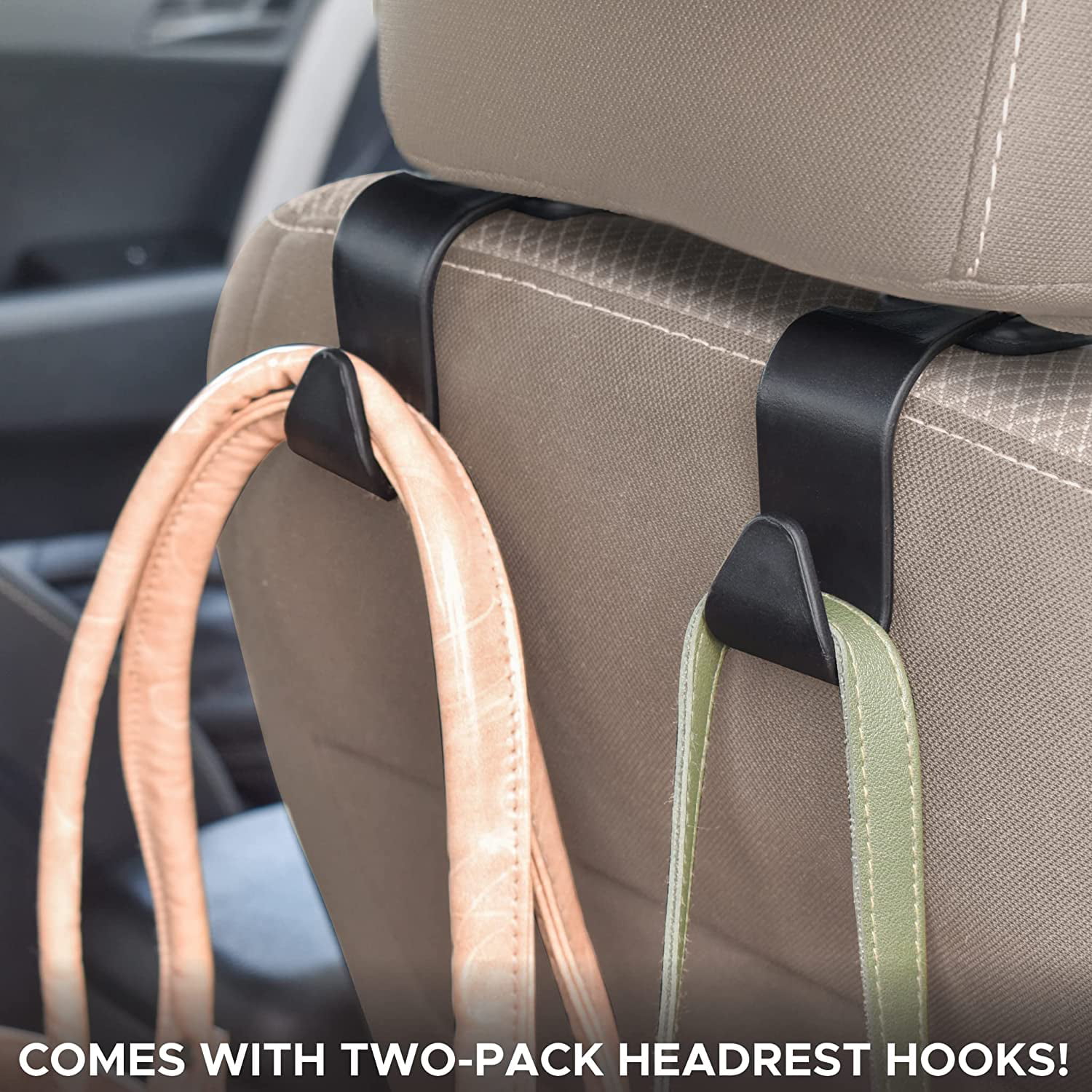 EcoNour Car Seat Gap Filler (2 Pack) | Universal for Car SUV Truck | Fills  The Gap Between Car Seat & Console, Stop Things from Dropping in Between