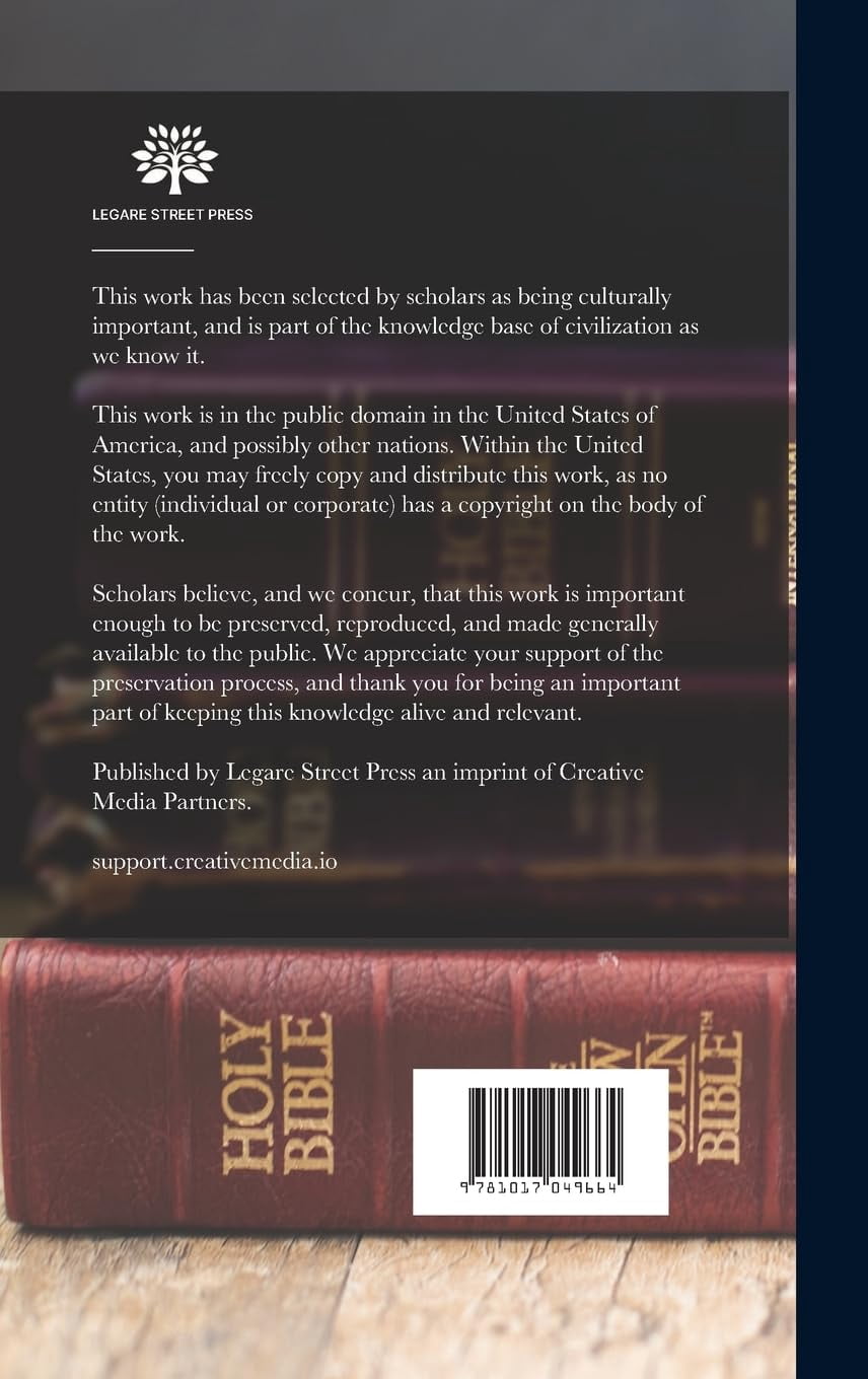 Annotations Upon The Holy Bible: Wherein The Sacred Text Is Inserted, And Various Readings Annexed, Together With The Parallel Scriptures (Hardcover)