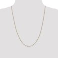 thumbnail image 2 of 14k Yellow Gold 24 Inch 1.25mm Figaro Spring Necklace Ring Chain Pendant Charm, 2 of 9