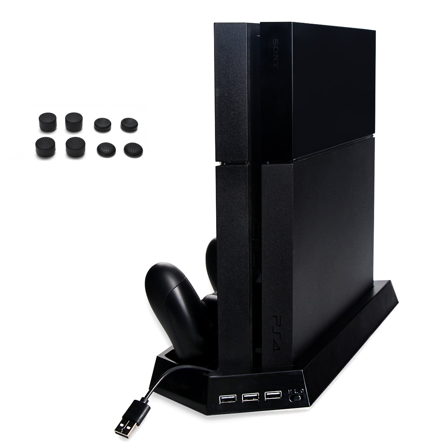 WADEO MultiFunctional PS4 Stand, Upgraded PS4 Slim / PS4 Vertical