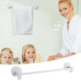 thumbnail image 4 of Bathroom Towel Rack Hole Free Towel Rod Single Pole Hanger Bathroom Towel Rack Household Towel Rack, 4 of 8